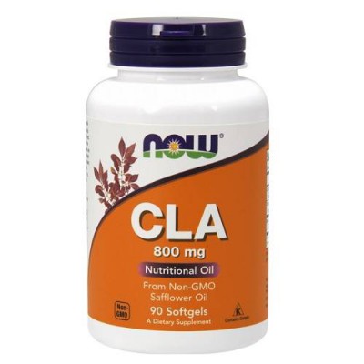 Miniaturka artykułu - Now Foods CLA Skoniugowany kwas linolowy 800 mg, 90 kapsułek