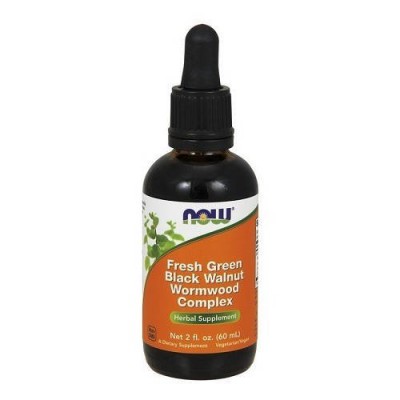 NOW FOODS Czarny Orzech Kompleks płyn, 59ml