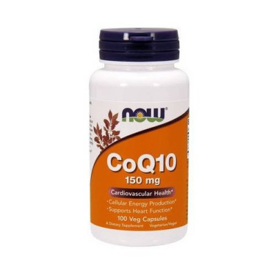 Miniaturka artykułu - Now Foods Koenzym Q10 150 mg, 100 kaps.