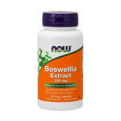 Now Foods Boswelia Extract Wyciąg z kadzidłowca 250mg, 60kaps.