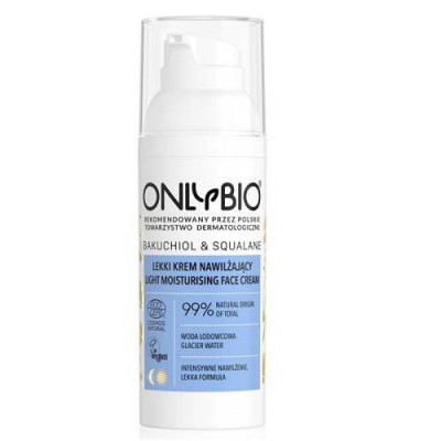 Miniaturka artykułu - OnlyBio Lekki krem nawilżający, 50ml