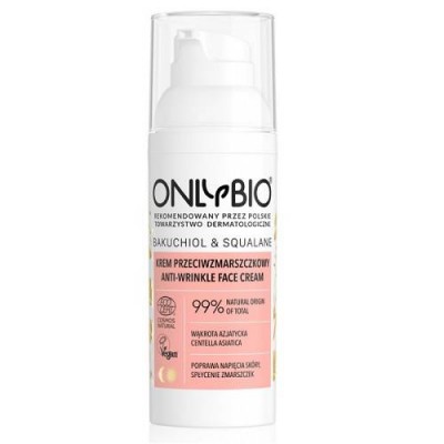 Miniaturka artykułu - OnlyBio Krem przeciwzmarszczkowy, 50ml