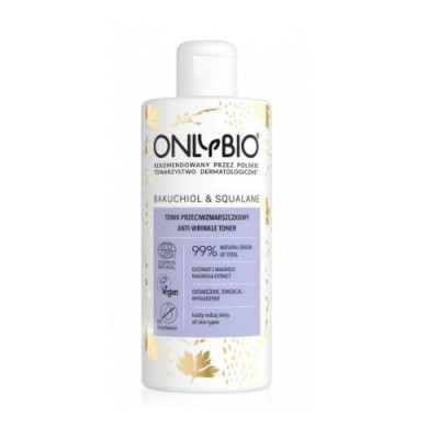 Miniaturka artykułu - OnlyBio Tonik przeciwzmarszczkowy,  300ml