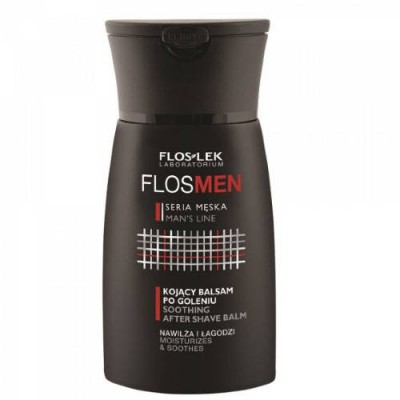 Miniaturka artykułu - FLOS-LEK FLOSMEN Balsam kojący po goleniu, 100ml