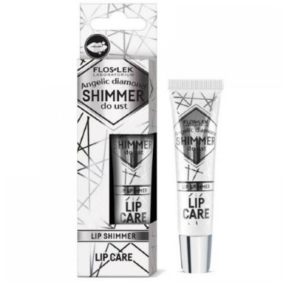 Miniaturka artykułu - FLOS-LEK Shimmer do ust Angelic diamond, 10g