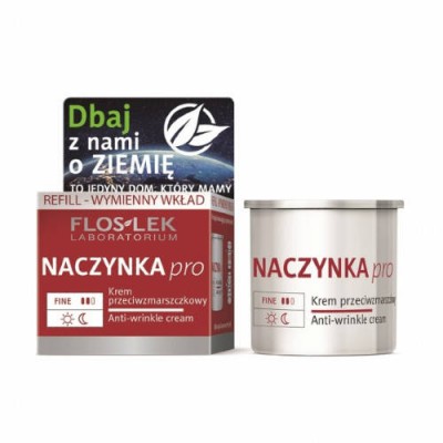Miniaturka artykułu - FLOS-LEK NACZYNKA pro Krem przeciwzmarszczkowy - refill, 50ml