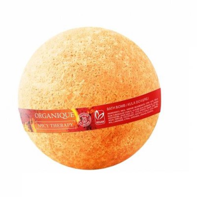 Miniaturka artykułu - ORGANIQUE SPICY Kula do kąpieli - mini, 70g