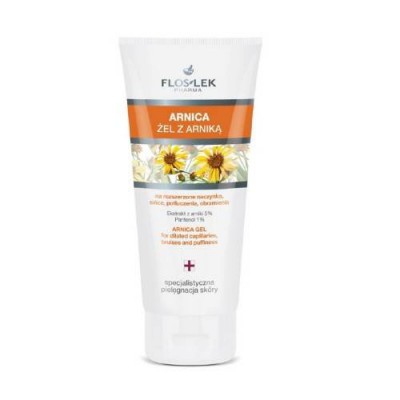 Zdjęcie produktu - FLOS-LEK ARNICA Żel arnikowy na rozszerzone naczynka, sińce, potłuczenia, obrzmienia, 200ml