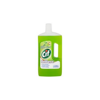 Miniaturka artykułu - CIF Brilliance Green Lemon&ginger Uniwersalny płyn do czyszczenia, 1l