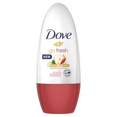 Miniaturka artykułu - DOVE Go Fresh Antyperspirant - Apple&White Tea, 50ml