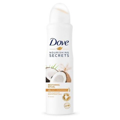 Miniaturka artykułu - DOVE Nourishing Secrets Restoring Ritual Antyperspirant w aerozolu, 150 ml