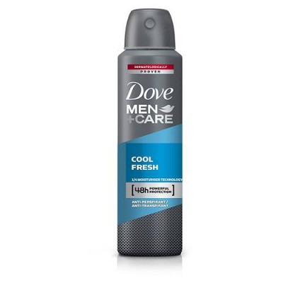 Miniaturka artykułu - DOVE MEN+CARE Cool Fresh Antyperspirant w aerozolu, 150 ml