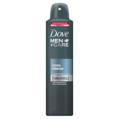 Miniaturka artykułu - DOVE MEN+CARE Cool Fresh Antyperspirant w aerozolu, 250 ml
