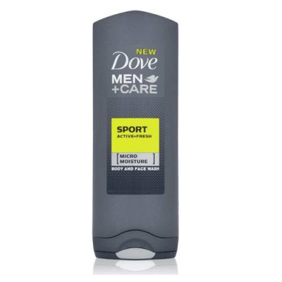Miniaturka artykułu - DOVE MEN+CAREActive+  Żel pod prysznic, 250ml