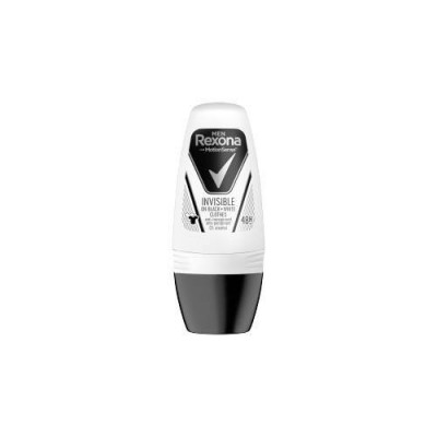 Miniaturka artykułu - REXONA MEN Invisible on Black & White Antyperspirant Roll-on, 50ml