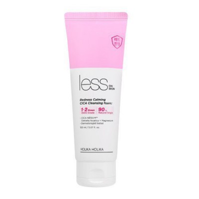 Miniaturka artykułu - HOLIKA HOLIKA Less on skin delikatna pianka do twarzy, 150ml