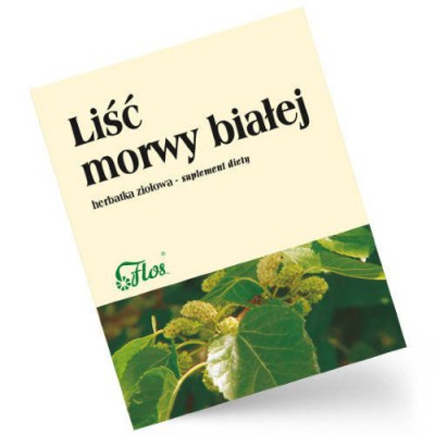 Miniaturka artykułu - FLOS Herbatka LIŚĆ MORWY BIAŁEJ, 50g