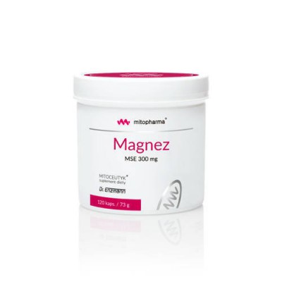 Miniaturka artykułu - MITOPHARMA Magnez MSE 300mg, 120kaps.