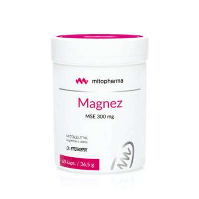 Miniaturka artykułu - MITOPHARMA Magnez MSE 300mg, 60kaps.