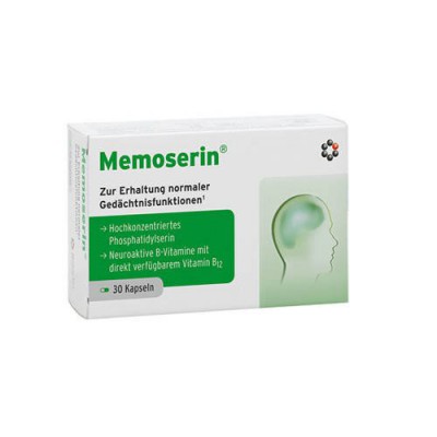 Miniaturka artykułu - MITOPHARMA Memoserin, 30kaps.