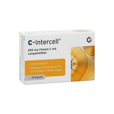 Miniaturka artykułu - MITOPHARMA Witamina C - Intercell, 30 kaps.