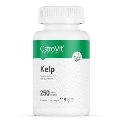Miniaturka artykułu - OstroVit Kelp, 250 tabletek