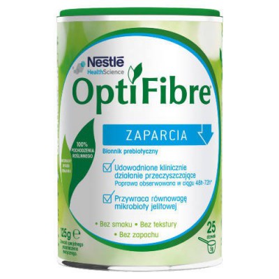 Miniaturka artykułu - Optifibre Zaparcia proszek, 125g