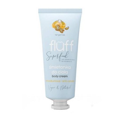 FLUFF SUPERFOOD Śmietanka do ciała - mandarynka, 150ml