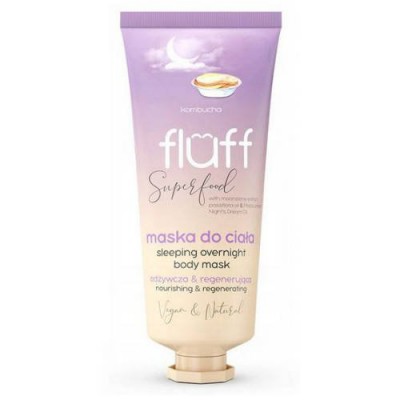 Miniaturka artykułu - FLUFF SUPERFOOD Maska do ciała Kombucha, 150ml