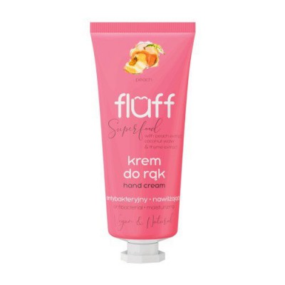 FLUFF SUPERFOOD Krem do rąk Brzoskwinia, 50ml