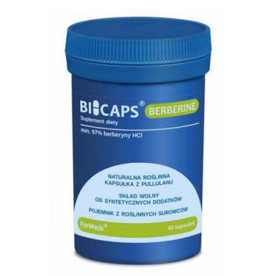 Miniaturka artykułu - FORMEDS BICAPS BERBERINE, 60 kaps.