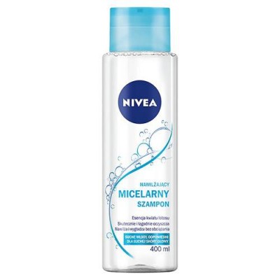 Miniaturka artykułu - NIVEA Szampon micelarny nawilżający, 400ml
