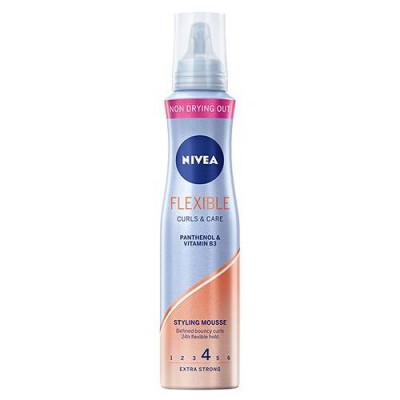 Miniaturka artykułu - NIVEA FLEXIBLE CURLS & CARE Pianka do włos&oacute;w, 150ml