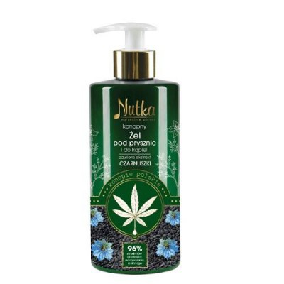 Miniaturka artykułu - NUTKA Żel pod prysznic z czarnuszką, 400ml