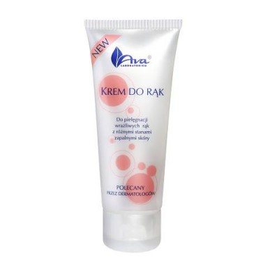 Miniaturka artykułu - AVA Krem do rąk wrażliwych ze stanami zapalnymi, 100ml