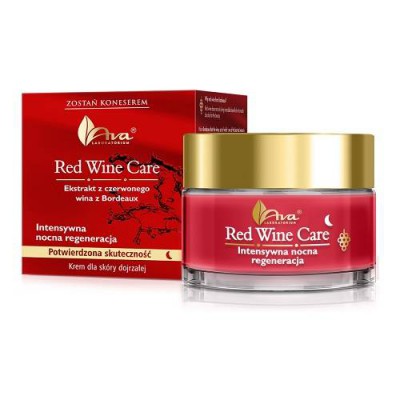 Miniaturka artykułu - AVA RED WINE CARE Krem na noc do sk&oacute;ry dojrzałej, 50ml