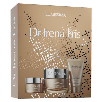 Miniaturka artykułu - DR IRENA ERIS ZESTAW Lumissima krem spf 20, 50ml + wybielający krem na noc, 30ml + krem pod oczy, 15ml
