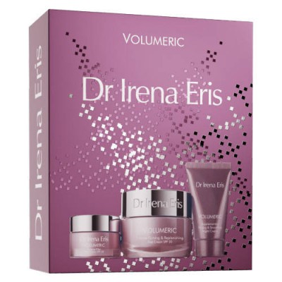 Miniaturka artykułu - DR IRENA ERIS ZESTAW Volumeric krem wypełniający na dzień, 50ml + ujędrniający krem na noc, 30ml + krem na pod oczy, 15ml