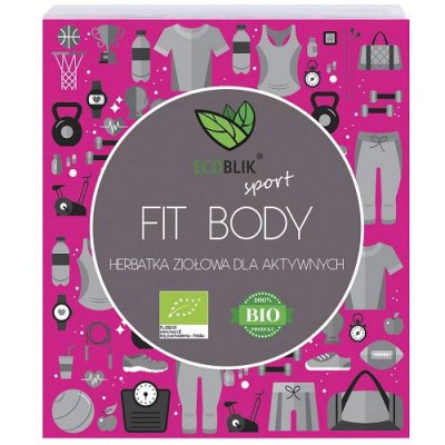 Miniaturka artykułu - EcoBlik Herbatka Sport FIT BODY, 20 saszetek