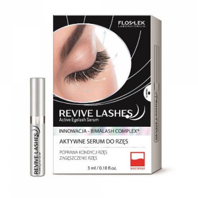 Miniaturka artykułu - FLOS-LEK Revive Lashes Serum do rzęs, 3ml