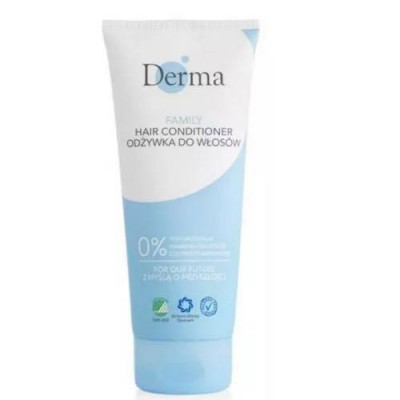 Miniaturka artykułu - DERMA FAMILY Odżywka do włos&oacute;w, 200 ml