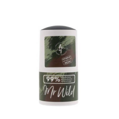 Miniaturka artykułu - 4ORGANIC Mr Wild deo roll-on męski, 50 ml