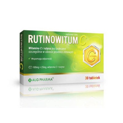 Miniaturka artykułu - Rutinowitum C, 30 tabl.