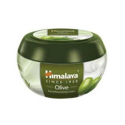 Miniaturka artykułu - HIMALAYA Krem odżywczy do twarzy i ciała Oliwka, 150ml