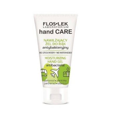 Miniaturka artykułu - FLOS-LEK HAND CARE Nawilżający żel antybakteryjny, 30ml