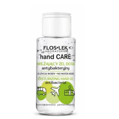 Miniaturka artykułu - FLOS-LEK HAND CARE Nawilżający żel antybakteryjny, 50ml