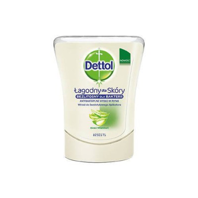 Miniaturka artykułu - Dettol Bezdotykowe Mydło w płynie AloeVera, 250ml