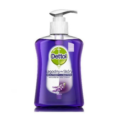 Miniaturka artykułu - DETTOL Antybakteryjne Mydło w płynie Ukojenie, 250ml