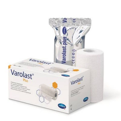 Miniaturka artykułu - VAROLAST PLUS Opaska z pastą cynkową 10 cm x 7 m