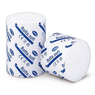 Miniaturka artykułu - ROLTA SOFT Opaska opatrująca z waty 3mx 15cm, 4 sztuki